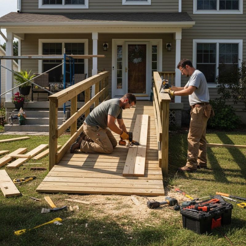 Handicap Ramp Installation in Kansas City, KS